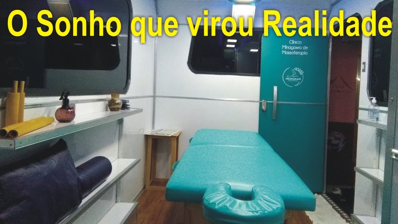 O Primeiro Trailer de Massagem do Brasil! Massage Truck