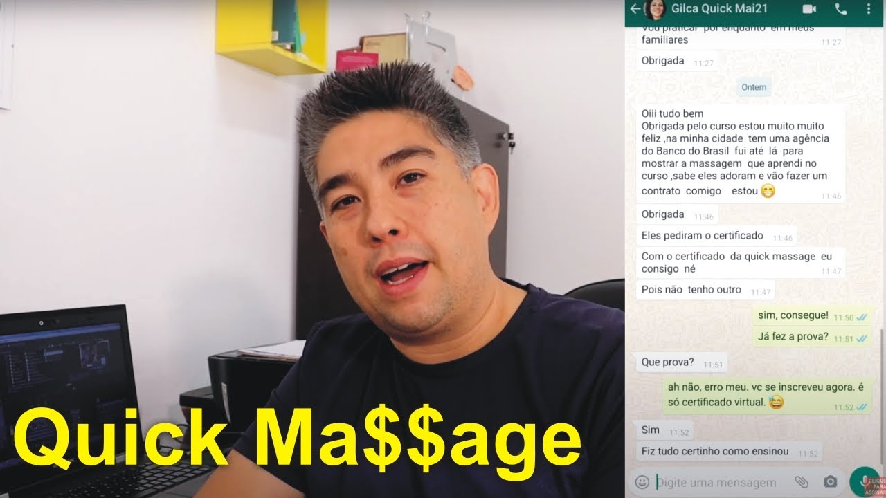 Quick Massage - Onde está o dinheiro na Massoterapia (2 Cases)