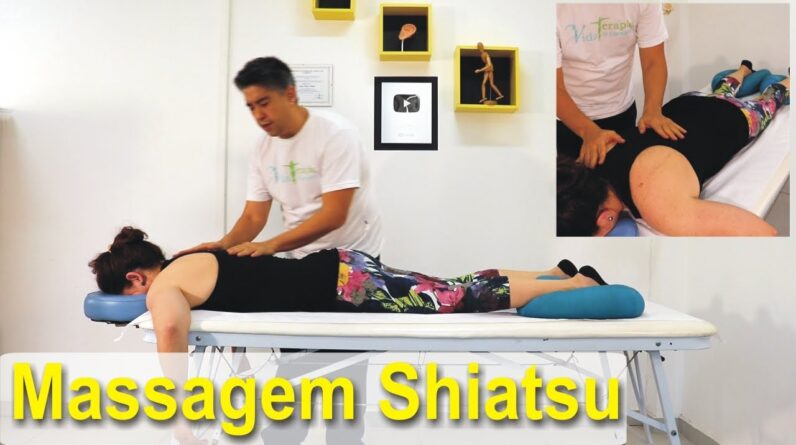 Demonstração da Massagem Shiatsu - Método Nishida (Shiatsuterapia)
