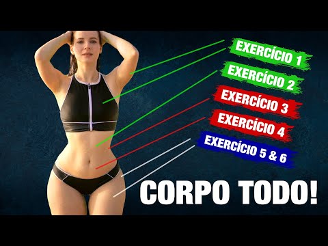 6 Exercícios Simples Que Toda Mulher Deveria Fazer! (Inclui barriga, glúteos, pernas e braços)