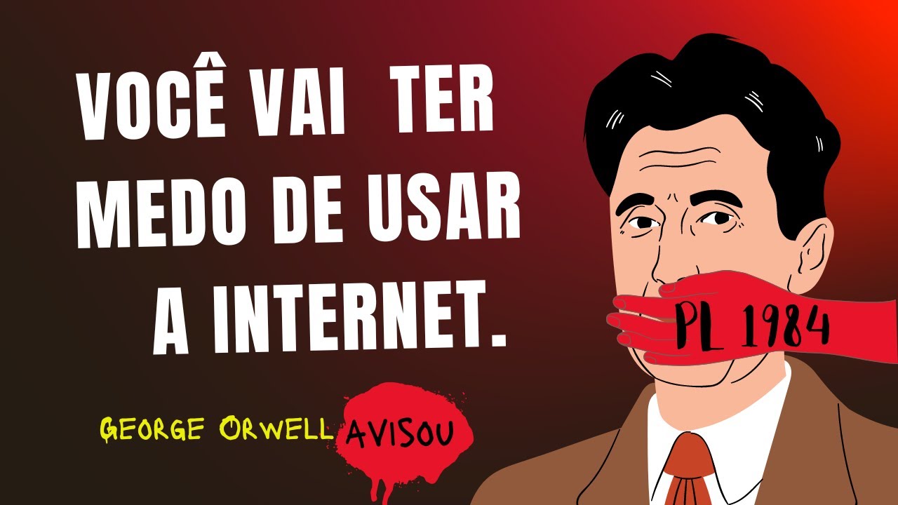 1984: Porque Você Vai ter Medo de Usar a Internet | Orwell