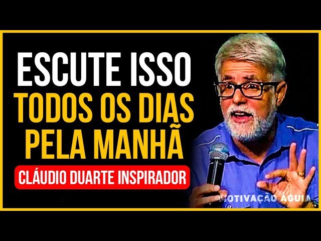 13 MINUTOS MOTIVACIONAIS QUE VÃO TE DEIXAR MAIS FORTE - Pastor Cláudio Duarte (Motivação)