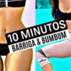 10 Exercícios FÁCEIS Para Perder Barriga & Aumentar Bumbum em 10 Minutos